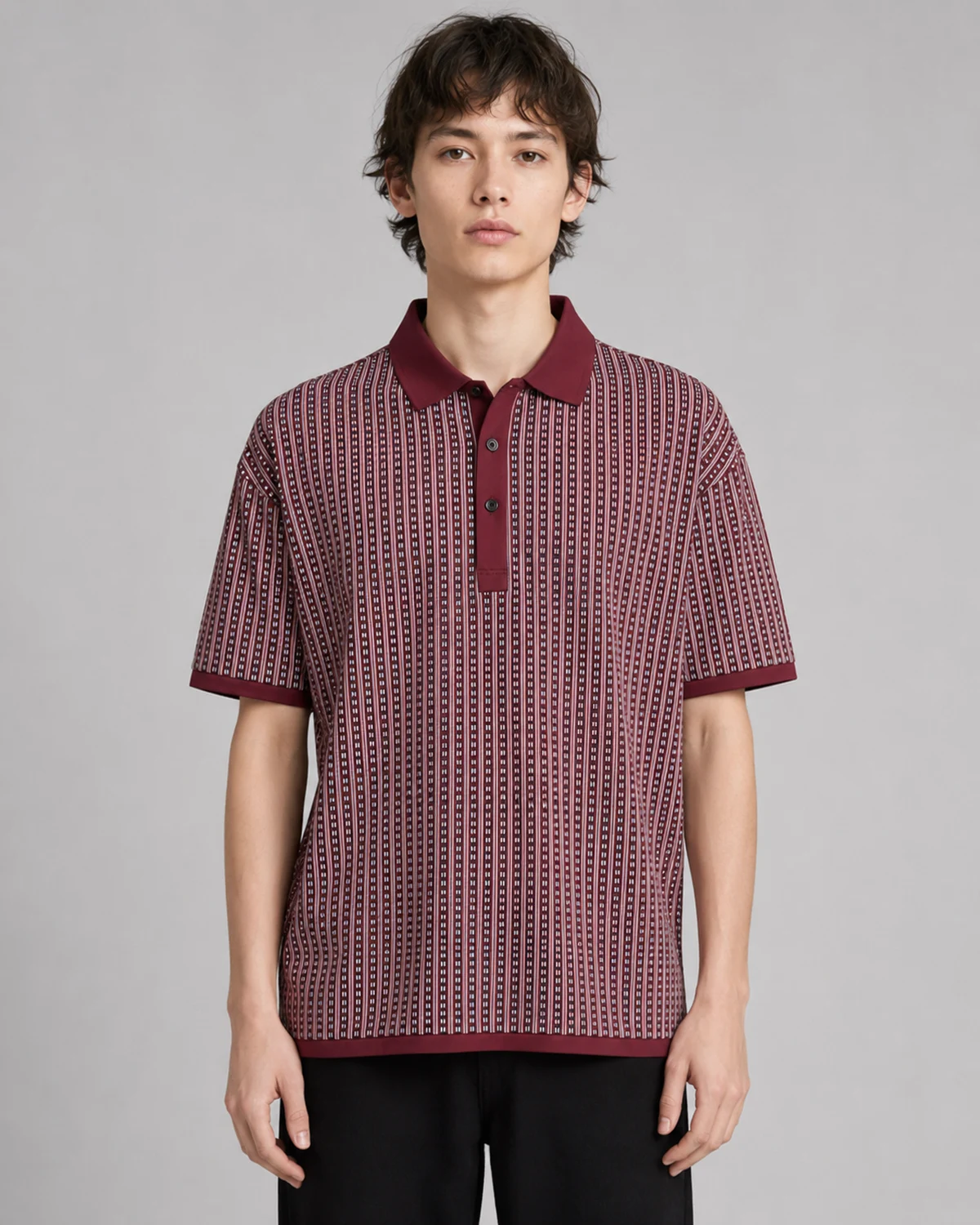 The Crimson Thread Polo — view 1